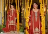 2611 To 2613 By Zaveri Chinon Embroidery Readymade Suits